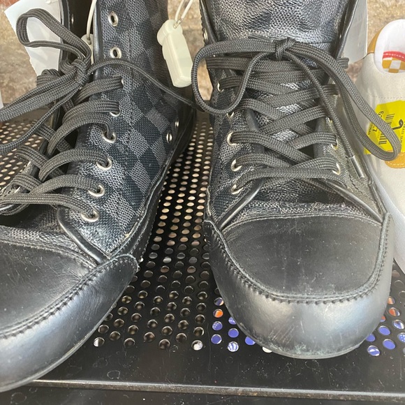 Black canvas high top Louis uitton - Picture 1 of 1